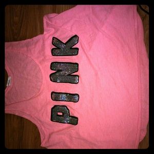 Victoria secret PINK neon crop top